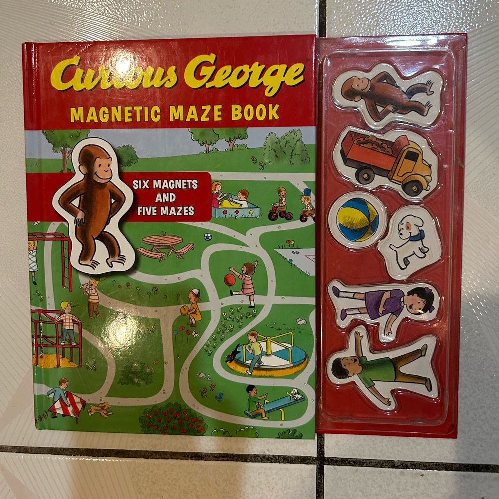 Magnetic Maze Book